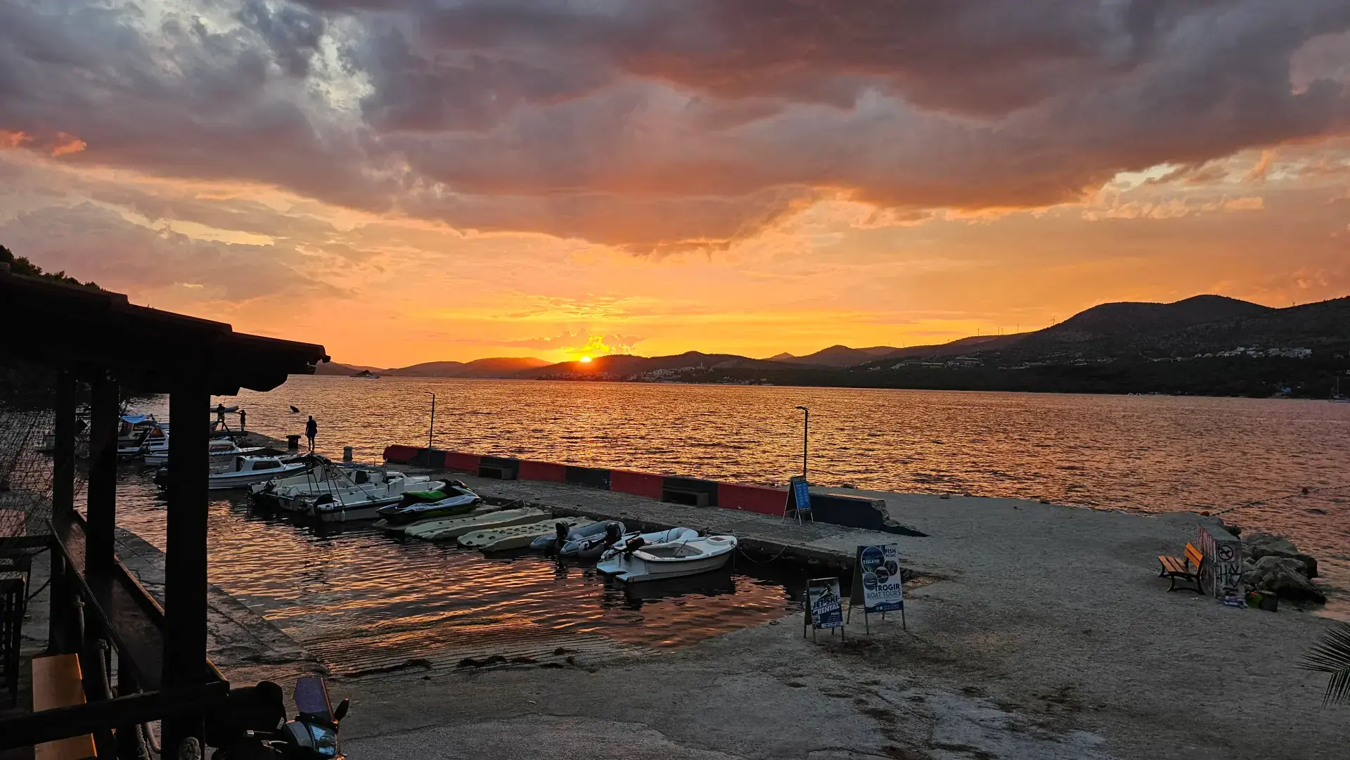 Terasa uz plažu